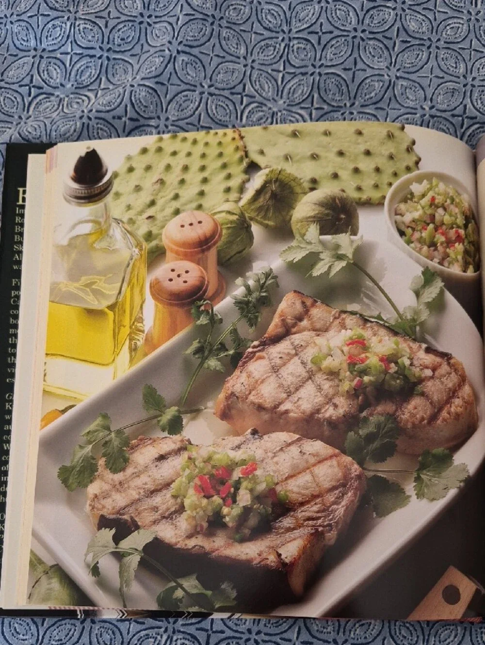 Williams Sonoma Grilling Cookbook - Green and Tan Cover